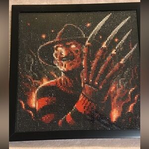 Diamond Painted Horror Picture- Freddy Krueger